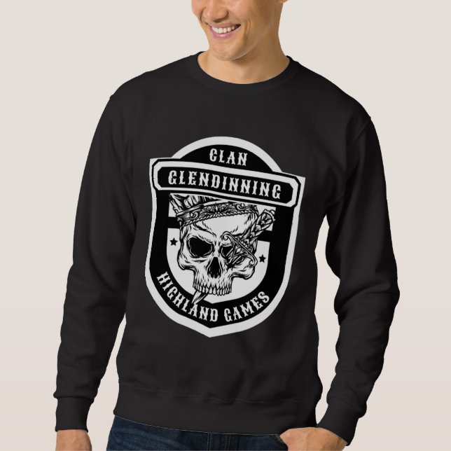 Sudadera Juegos del Clan Escocés Glendinning (Anverso)