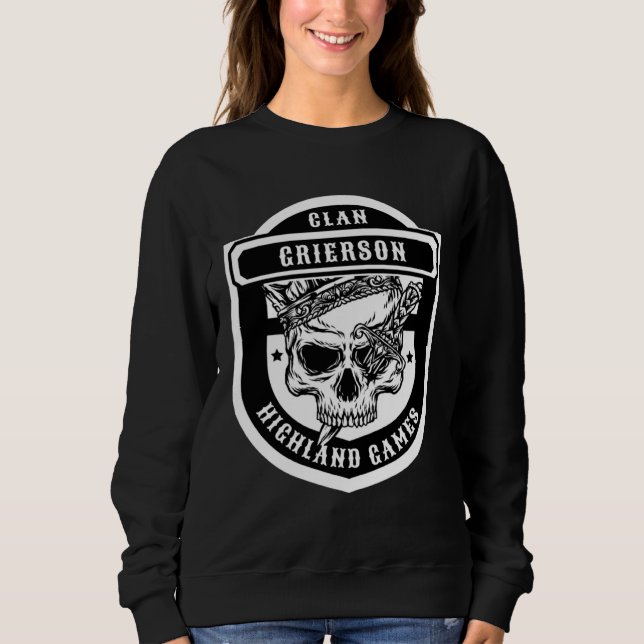 Sudadera Juegos del Clan Escocés Grierson (Anverso)