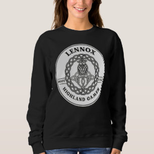 Sudadera Juegos del Clan Lennox en Escocia Thistle Highland