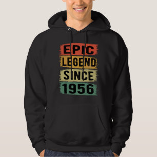 Sudadera Jueves 1956 Leyenda épica 69 cumpleaños