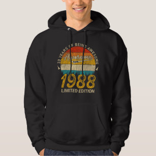 Sudadera Jueves de 33 años 1988 asombroso desde los 33 años