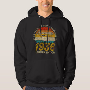 Sudadera Jueves de cumpleaños 1936, 89 años, increíble rega
