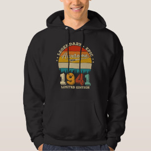 Sudadera Jueves de cumpleaños 1941, 84 años, increíble rega