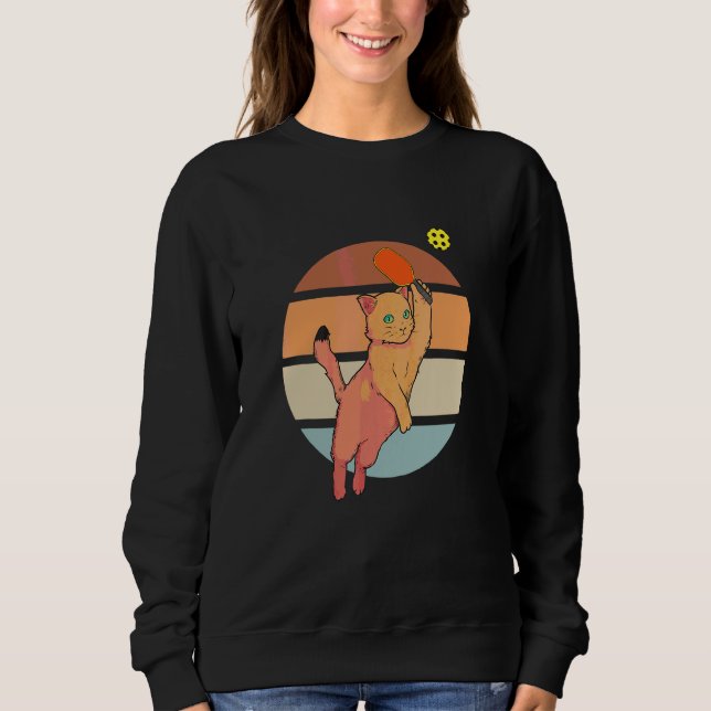 Sudadera Jugador 2 de Pickleball Retro Paddleball Dink (Anverso)