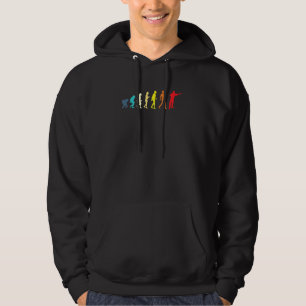 Sudadera Jugador Darts Player Evolution Retro Colores Darts