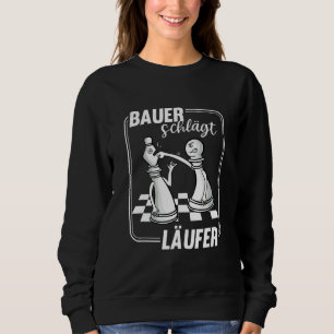 Sudadera Jugador de ajedrez Chess Bauer Beats Runner