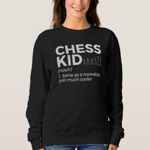 Sudadera Jugador de ajedrez de definición de ajedrez 1