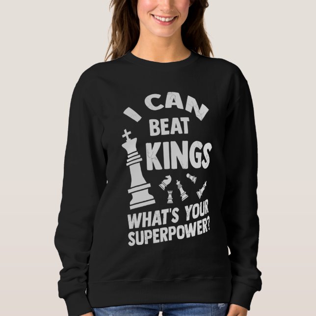 Sudadera Jugador de ajedrez Mat Set Chess (Anverso)