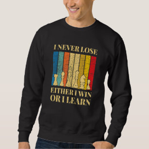 Sudadera Jugador de ajedrez vintage ajedrez para hombres mu