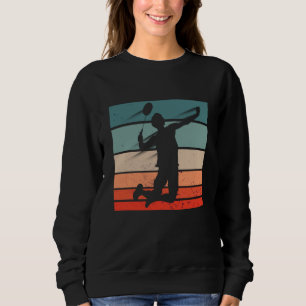 Sudadera Jugador de bádminton salto smash