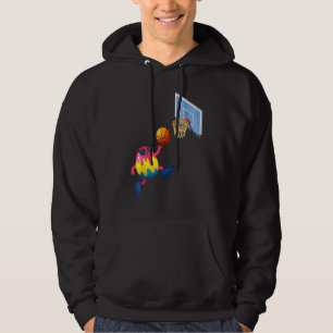 Sudadera Jugador de baloncesto Easter Day Egg Funny Sports 