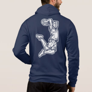 Sudadera Jugador de baloncesto haciendo el diseño de la luz