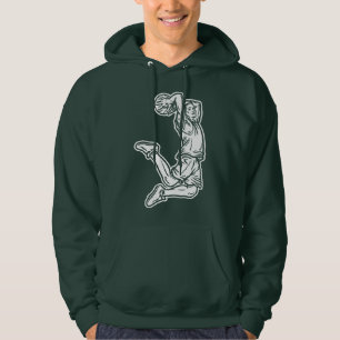 Sudadera Jugador de baloncesto haciendo el diseño de la luz