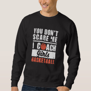 Sudadera Jugador de baloncesto te enseña a no asustarme