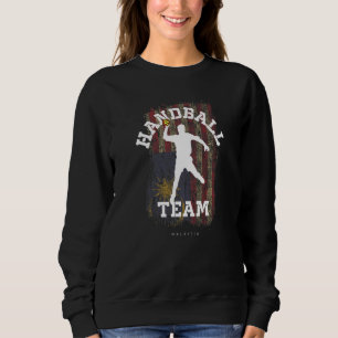 Sudadera Jugador de balonmano bandera de Malasia Deportes B