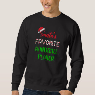 Sudadera Jugador de Balonmano Favorito de Santa Balonmano