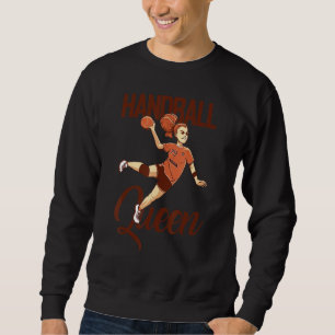 Sudadera Jugador de balonmano Pelota de balonmano Reina Out