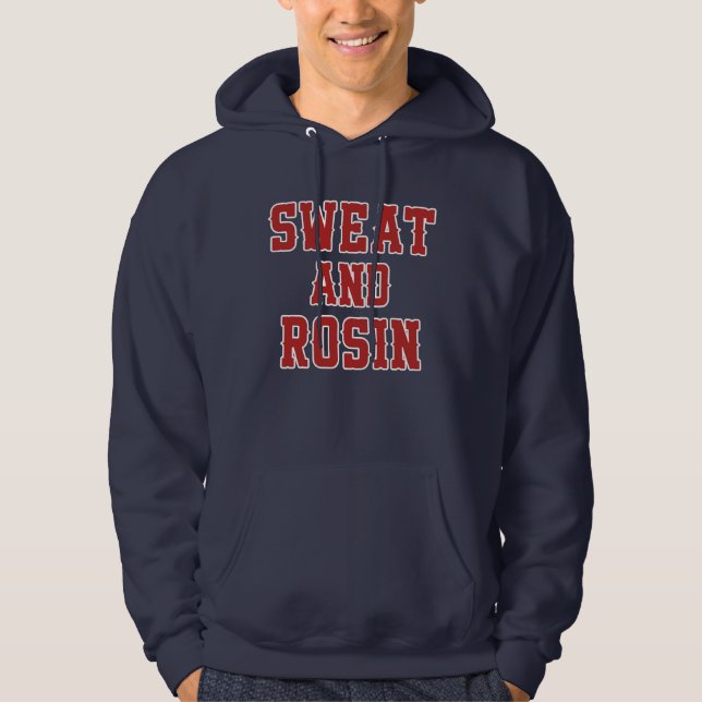 Sudadera Jugador De Béisbol De Nueva York: Sweet And Rosin (Anverso)