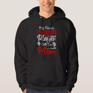 Sudadera Jugador de béisbol deportivo americano Mamá Día de