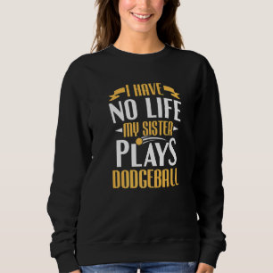 Sudadera Jugador De Béisbol Que No Tengo Vida Que Juegue Mi