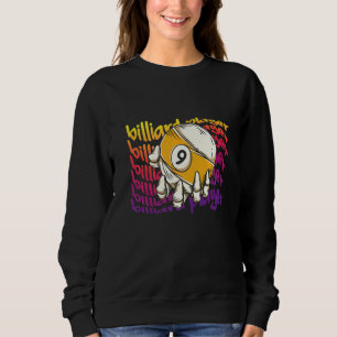 Sudadera Jugador de billar I Billar de piscina I Snooker I
