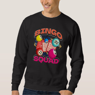Sudadera Jugador de Bingo Equipo de Bingo Apuestas Lotería 