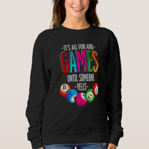 Sudadera Jugador de Bingo Ganador de Bingo Lotería Apuestas