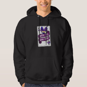 Sudadera Jugador de Cartas de As de Punk Gótico Espadas Jue
