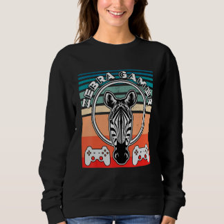 Sudadera Jugador de cebra no puede escucharte Estoy jugando