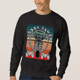 Sudadera Jugador de cebra no puede escucharte Estoy jugando