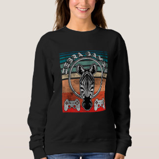 Sudadera Jugador de cebra no puede escucharte Estoy jugando