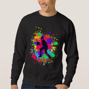 Sudadera Jugador de cricket Cool Splashes para tiempo de de