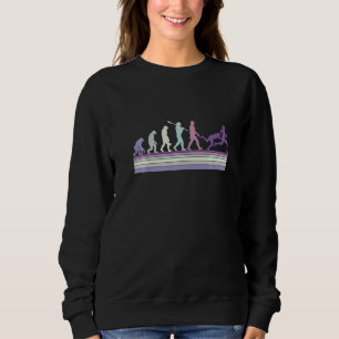 Sudadera Jugador de deporte de balón de rugby evolución ret