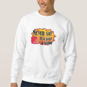 Sudadera Jugador de fútbol americano juego de equipo deport