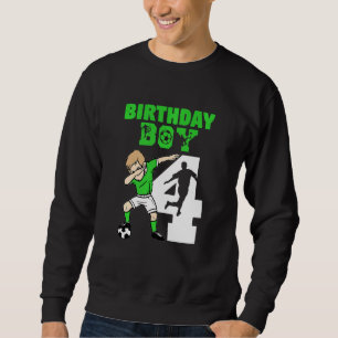 Sudadera Jugador de fútbol de 4 años para niños