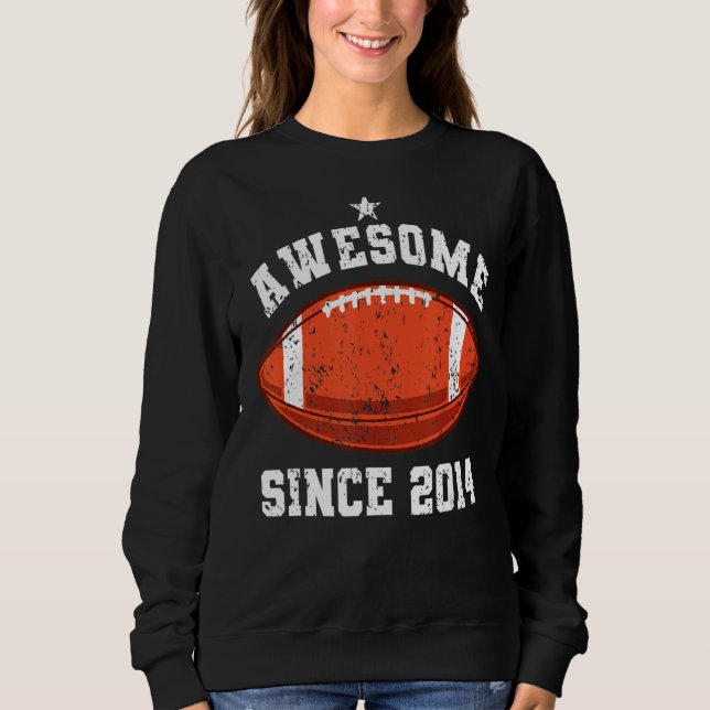 Sudadera Jugador de fútbol de 8 años de edad (Anverso)