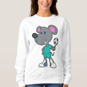 Sudadera Jugador de fútbol de ratón