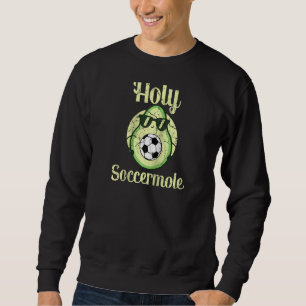 Sudadera Jugador De Fútbol Gracioso Y Aguacate Lo