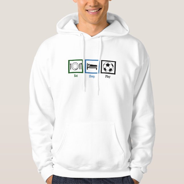 Sudadera Jugador de Futbol Guay Sleep Play (Anverso)