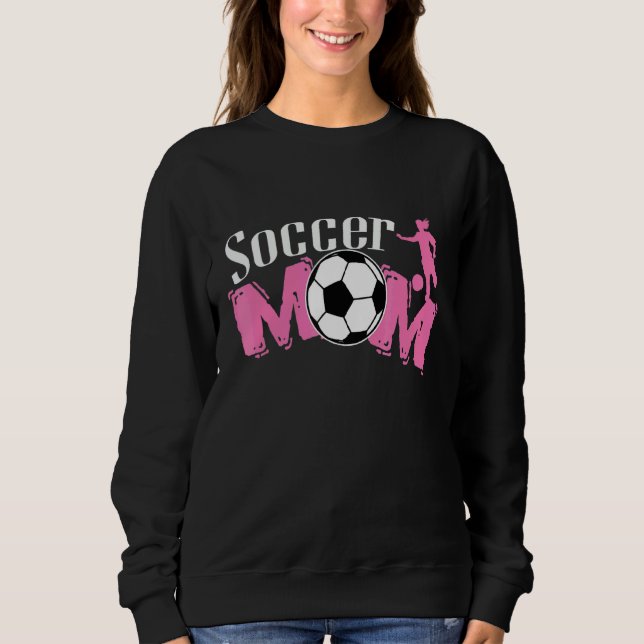 Sudadera Jugador de fútbol, mamá (Anverso)