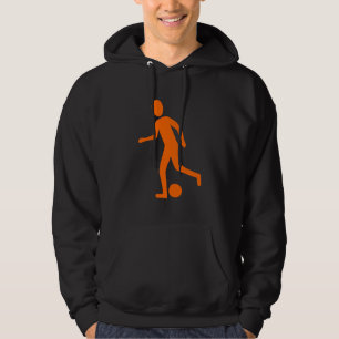 Sudadera Jugador de fútbol - Naranja