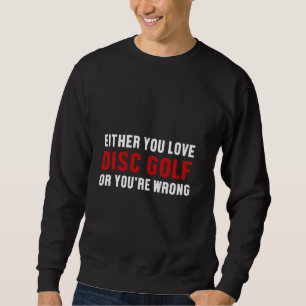 Sudadera Jugador de Golf de disco equivocado Golfer Funny G