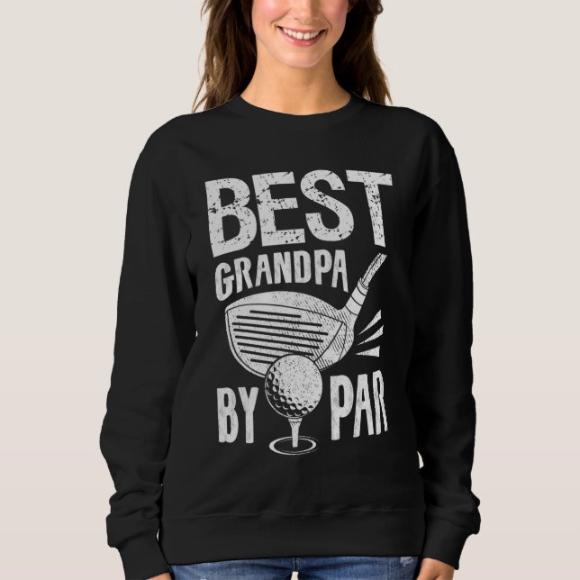 Sudadera Jugador de golf Disstume De Jugar Al Golf Los Mejo (Anverso)