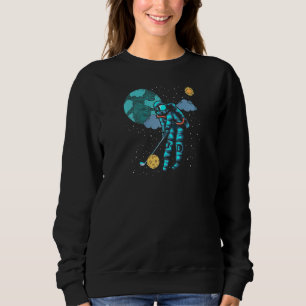 Sudadera Jugador de Golf Earth Hobby Golfer Golfing Astro