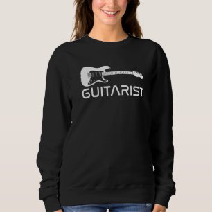 Sudadera Jugador de guitarra de instrumentos de música guit