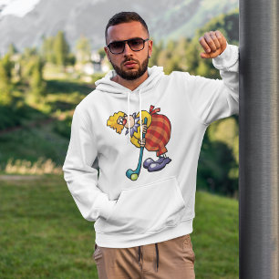 Sudadera Jugador de Hockey Cómico Payaso