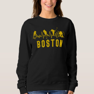 Sudadera Jugador de hockey de Boston derrotado en hockey so
