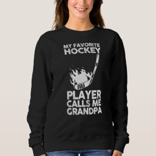 Sudadera Jugador de hockey masculino