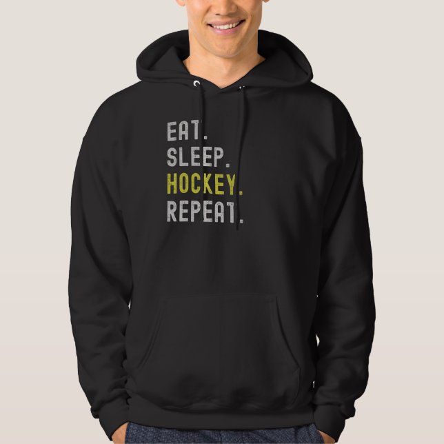 Sudadera Jugador de hockey sobre césped de repetición de ho (Anverso)