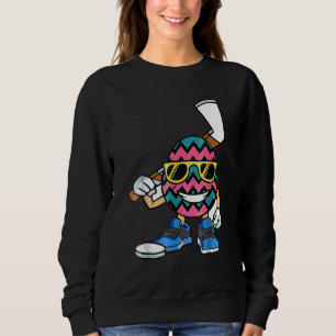 Sudadera Jugador de hockey sobre hielo Huevo Día de Pascua